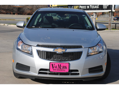 chevrolet cruze 2011 silver sedan lt gasoline 4 cylinders front wheel drive automatic 78130