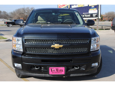 chevrolet silverado 1500 2010 black ltz flex fuel 8 cylinders 4 wheel drive automatic 78130