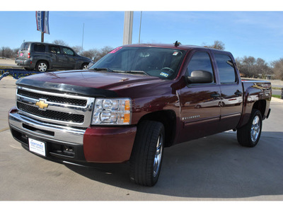 chevrolet silverado 1500 2009 dk  red lt flex fuel 8 cylinders 2 wheel drive automatic 78130