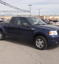 ford f 150 2008 blue flareside gasoline 8 cylinders 2 wheel drive automatic 79936