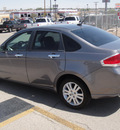ford focus 2009 grey sedan sel gasoline 4 cylinders front wheel drive automatic 79936