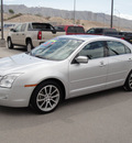 ford fusion 2009 grey sedan v6 sel gasoline 6 cylinders front wheel drive automatic 79922