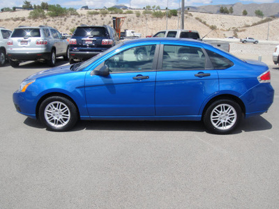 ford focus 2010 blue sedan se gasoline 4 cylinders front wheel drive automatic 79922