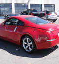 nissan 350z 2006 red coupe gasoline 6 cylinders rear wheel drive automatic 79922