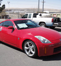 nissan 350z 2006 red coupe gasoline 6 cylinders rear wheel drive automatic 79922