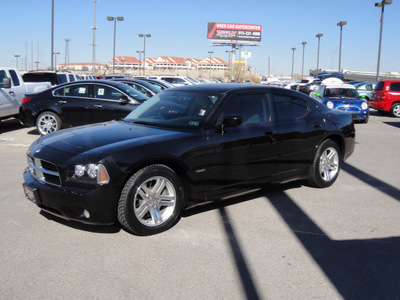 dodge charger 2006 black sedan rt gasoline 8 cylinders rear wheel drive automatic 79922
