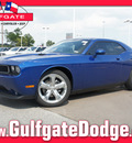 dodge challenger 2012 blue coupe flex fuel 6 cylinders rear wheel drive shiftable automatic 77017
