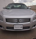 nissan maxima 2012 silver sedan 3 5 sv gasoline 6 cylinders front wheel drive cont  variable trans  75150