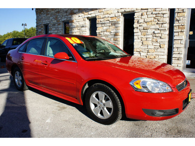 chevrolet impala 2010 red sedan lt flex fuel 6 cylinders front wheel drive automatic 78744