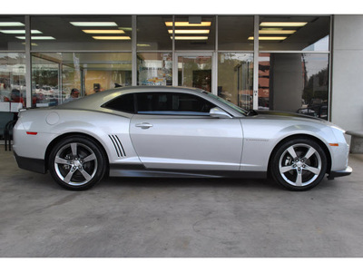 chevrolet camaro 2011 silver coupe lt gasoline 6 cylinders rear wheel drive automatic 78216