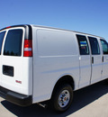 gmc savana 2500 2012 white van 2500 flex fuel 8 cylinders rear wheel drive 6 speed automatic 76206