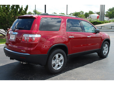 gmc acadia 2012 red suv sl gasoline 6 cylinders front wheel drive automatic with overdrive 77074