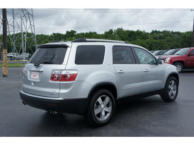 gmc acadia 2011 silver suv slt 1 gasoline 6 cylinders all whee drive shiftable automatic 77074