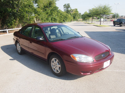 ford taurus 2006 maroon sedan se gasoline 6 cylinders front wheel drive automatic 76049