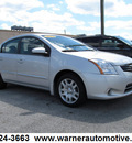 nissan sentra 2011 silver sedan 2 0 gasoline 4 cylinders front wheel drive automatic 45840