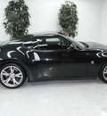 nissan 370z 2009 black coupe gasoline 6 cylinders rear wheel drive 6 speed manual 91731