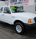 ford ranger 2004 white super cab xl gasoline 6 cylinders 4 wheel drive automatic 98674
