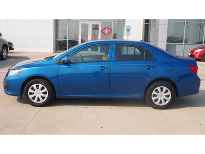 toyota corolla 2009 blue sedan le gasoline 4 cylinders front wheel drive automatic with overdrive 77864