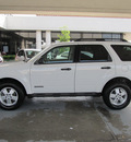 ford escape 2008 white suv xlt gasoline 4 cylinders front wheel drive automatic with overdrive 77477