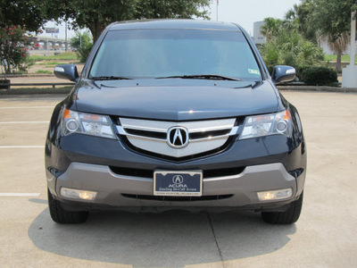 acura mdx 2009 lt  blue suv gasoline 6 cylinders all whee drive automatic with overdrive 77074