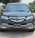 acura mdx 2009 lt  blue suv gasoline 6 cylinders all whee drive automatic with overdrive 77074