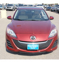 mazda mazda3 2010 maroon sedan gasoline 4 cylinders front wheel drive automatic 78539