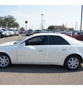 cadillac cts 2007 white sedan gasoline 6 cylinders rear wheel drive automatic 78539