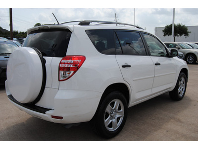 toyota rav4 2010 white suv gasoline 4 cylinders 2 wheel drive 4 speed automatic 77065