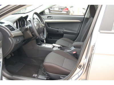 mitsubishi lancer 2012 lt  gray sedan se gasoline 4 cylinders all whee drive automatic 77065