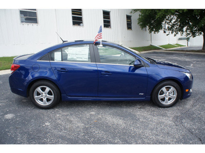 chevrolet cruze 2012 blue sedan lt rs gasoline 4 cylinders front wheel drive automatic 78028