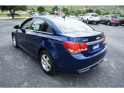 chevrolet cruze 2012 blue sedan lt rs gasoline 4 cylinders front wheel drive automatic 78028