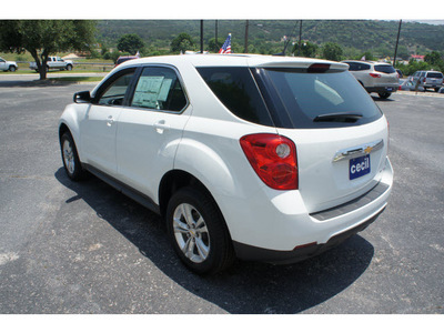 chevrolet equinox 2012 white ls flex fuel 4 cylinders front wheel drive automatic 78028