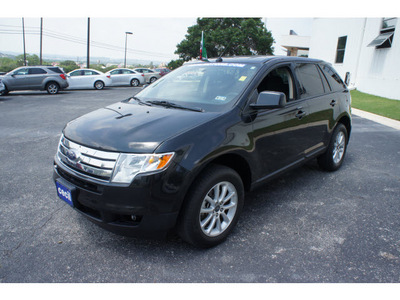 ford edge 2010 black suv sel gasoline 6 cylinders front wheel drive automatic 78028