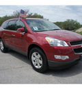 chevrolet traverse 2012 red lt gasoline 6 cylinders front wheel drive automatic 78028