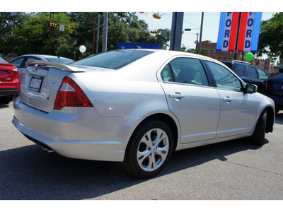 ford fusion 2012 silver sedan se gasoline 4 cylinders front wheel drive automatic 78644