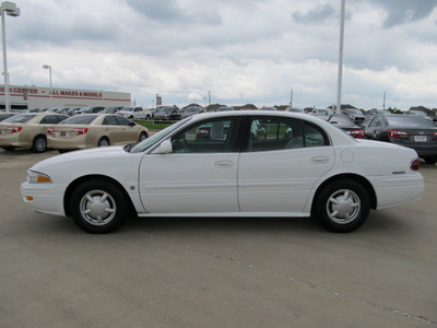 buick lesabre 2000 white sedan custom gasoline v6 front wheel drive automatic with overdrive 77469