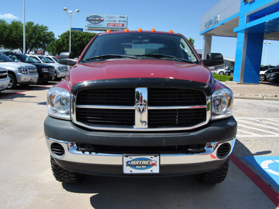 dodge ram pickup 2500 2008 red diesel 6 cylinders 4 wheel drive not specified 75067