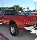 dodge ram pickup 2500 2008 red diesel 6 cylinders 4 wheel drive not specified 75067