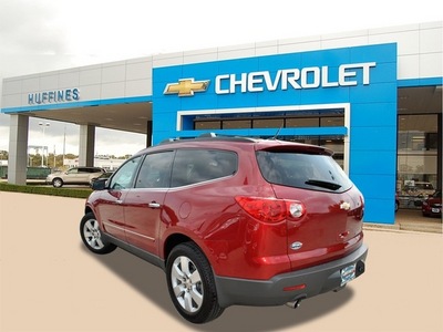 chevrolet traverse 2012 red ltz gasoline 6 cylinders front wheel drive 6 speed automatic 75067