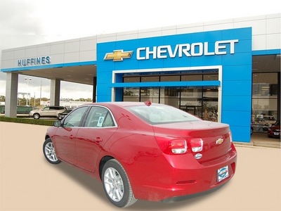 chevrolet malibu 2013 red sedan eco gasoline 4 cylinders front wheel drive automatic 75067