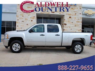 chevrolet silverado 2500hd 2011 silver lt diesel 8 cylinders 4 wheel drive automatic with overdrive 77836