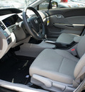 honda civic 2012 black sedan lx gasoline 4 cylinders front wheel drive automatic 75034