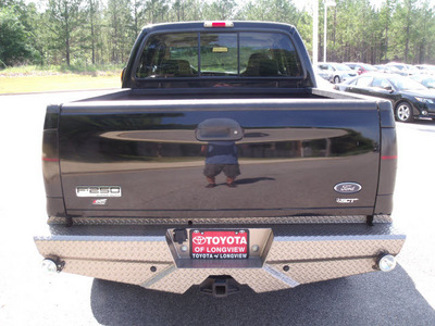 ford f 250 super duty 2006 black lariat diesel 8 cylinders 4 wheel drive automatic 75604