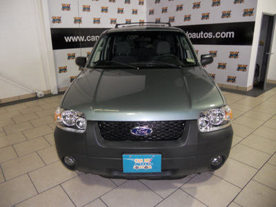 ford escape 2005 green suv xlt gasoline 6 cylinders all whee drive automatic 79935