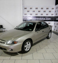 chevrolet cavalier 2004 gold sedan gasoline 4 cylinders front wheel drive automatic 79935