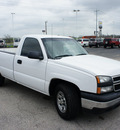 chevrolet silverado 1500 classic 2007 white gasoline 8 cylinders rear wheel drive automatic 76266