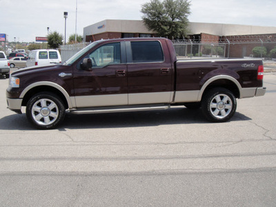 ford f 150 2008 marron styleside flex fuel 8 cylinders 4 wheel drive automatic 79936