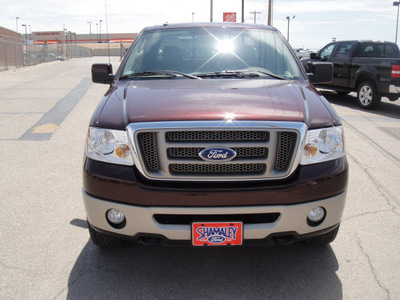 ford f 150 2008 marron styleside flex fuel 8 cylinders 4 wheel drive automatic 79936