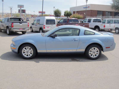 ford mustang 2007 blue coupe gasoline 6 cylinders rear wheel drive automatic 79936
