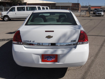 chevrolet impala 2011 white sedan lt fleet flex fuel 6 cylinders front wheel drive automatic 79936
